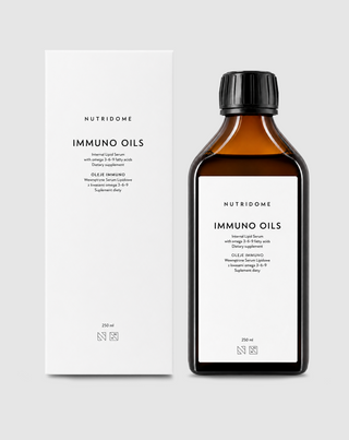 Liquid Immunity Oil with Omega 3-6-9 Fatty Acids Nutridome Immuno 250 ml - 2