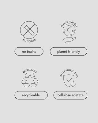 Set of large hair clips - pink and marbled Twisty 2 pcs - 5