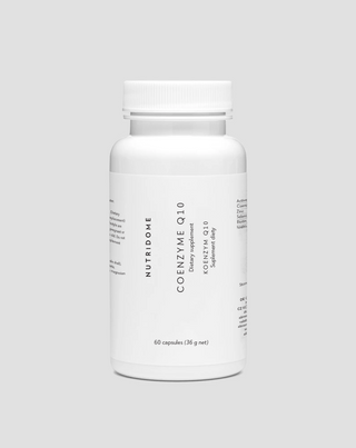 Coenzyme Q10 capsules for a healthy circulatory system, beautiful skin and hair Nutridome 60 pcs.