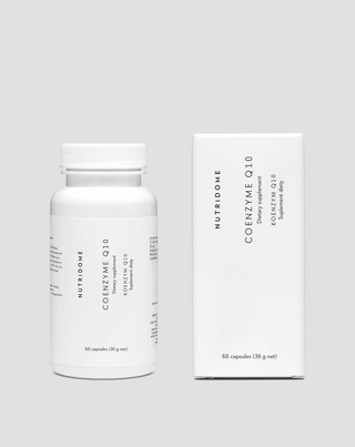 Coenzyme Q10 capsules for a healthy circulatory system, beautiful skin and hair Nutridome 60 pcs.
