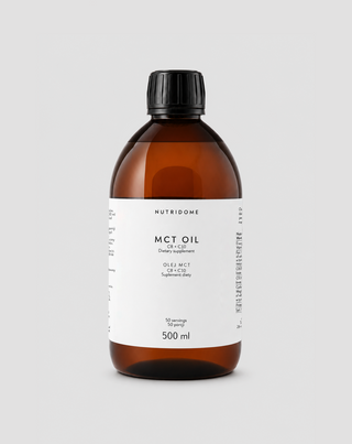 MCT oil C8+C10 for drinking to support energy and concentration Nutridome - 1