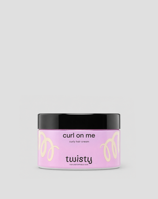 Twisty Natural Curl Activator Cream for Curly and Frizzy Hair, Mini Version, 100 ml