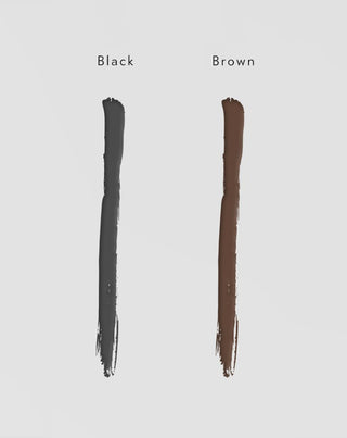 Nutridome brown eyebrow wax with castor oil with a lamination effect