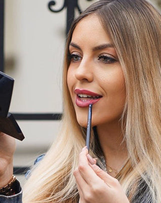 Say Makeup lip brush with synthetic bristles and a contoured tip No. 2 - 2