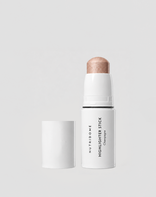 Highlighter Stick for face and body, radiant glow and smoothing effect, Champagne, Nutridome - 1