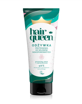 Protein-Rich Conditioner for Low-Porosity Hair with No Volume Hair Queen
