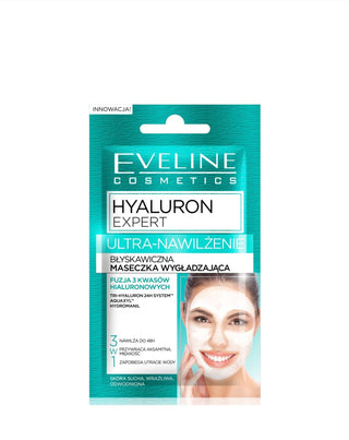 Eveline 3in1 Hyaluron Clinic instant smoothing mask