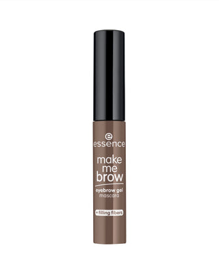 Essence BROW 05 gel mascara for medium brown eyebrows make me