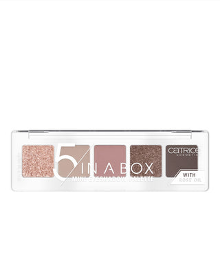 5-In-A-Box Mini Eyeshadow Palette in Soft Rose Look 020 Catrice