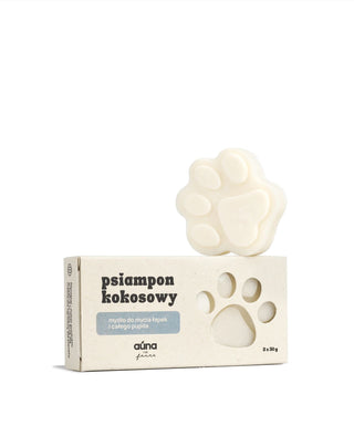 Auna For Fauna coconut dog shampoo for washing your pet’s paws and the entire body