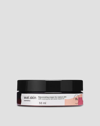 Rejuvenating cream for mature skin with coenzyme Q10 and vitamin E Mel Skin - 1