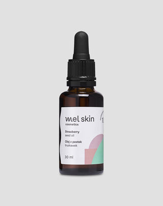 Strawberry seed oil to reduce seborrhea Mel Skin - 1