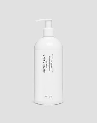 Nutridome moisturising shower gel with aloe and macadamia oil