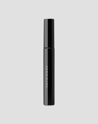 Nutridome curling mascara with rice bran wax and a precision brush