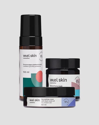 Mel Skin set for oily skin - 1