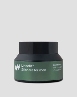 Nourishing and moisturizing beard balm with natural oil complex Monolith - 1