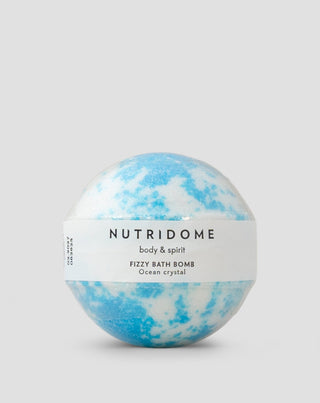 Sparkling bath ball with nourishing oils to moisturize the skin Nutridome - 1