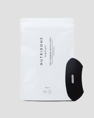 Nutridome Anti-Snoring Mouth Strips Made of Natural Bamboo Silk 30 pcs. - 1