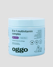 8 in 1 multivitamin complex supplement for your pet's health and energy Oggo 180 g