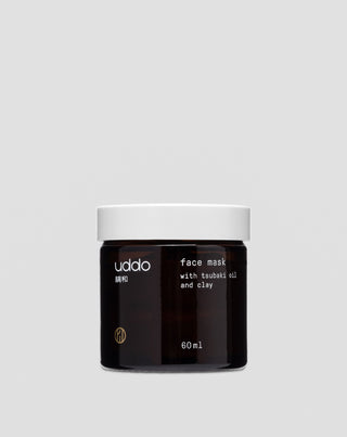 Facial Mask with White Clay, Tsubaki Oil, and Vitamin E Uddo - 1