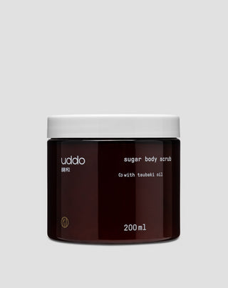 Sugar Body Scrub with Macadamia Oil, Shea Butter, and Avocado Oil Uddo - 1