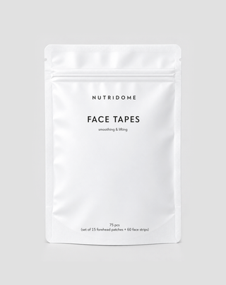 Smoothing and lifting face tapes 75 pieces Nutridome