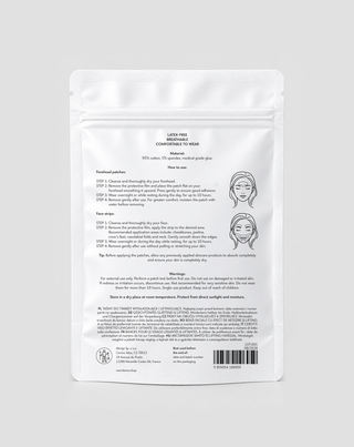 Smoothing and lifting face tapes 75 pieces Nutridome