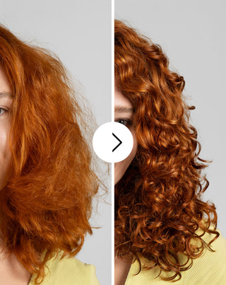 Twisty curl cream for curly hair styling with flax and oat extracts - 4