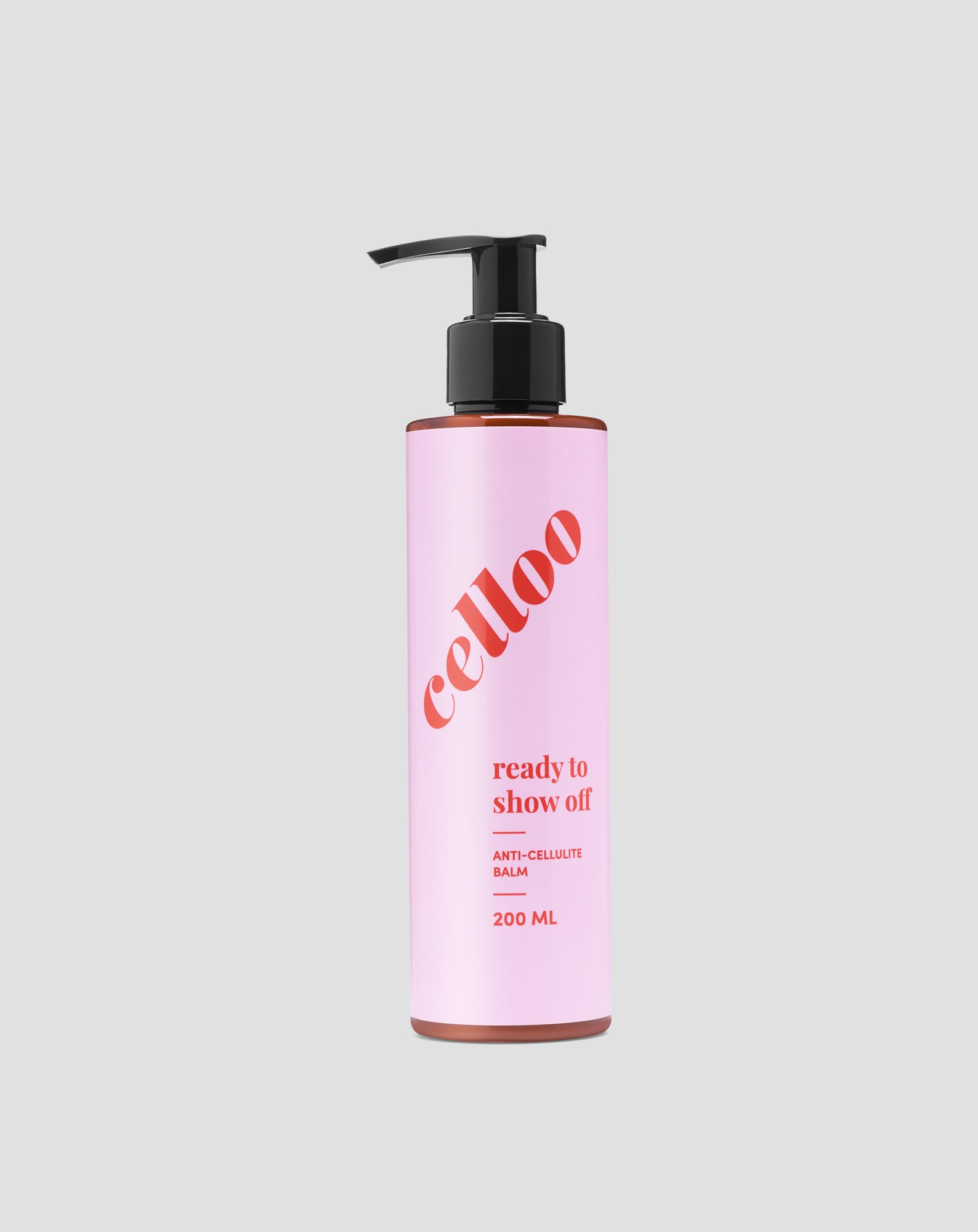 Celloo Ready to show off anti-cellulite body balm with avocado, ginger ...
