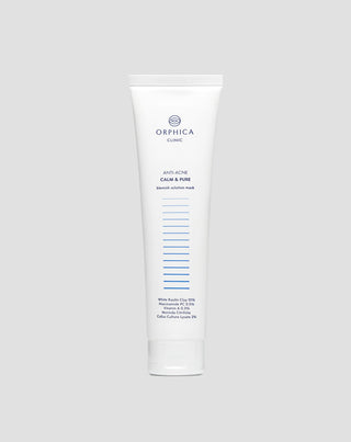 Purifying and regenerating mask for acne-prone skin with white clay Anti-Acne Orphica Clinic 100 ml