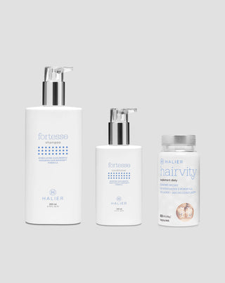 Set for strengthening, reducing hair loss, and promoting hair growth for women – Halier